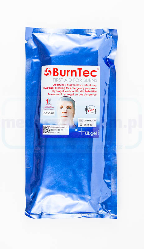 Pansament hidrogel facial BurnTec 25x25cm 1pc